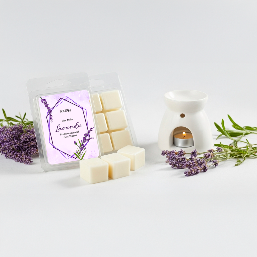 Pastilha de Cera - Wax Melt - Lavanda - Solenza