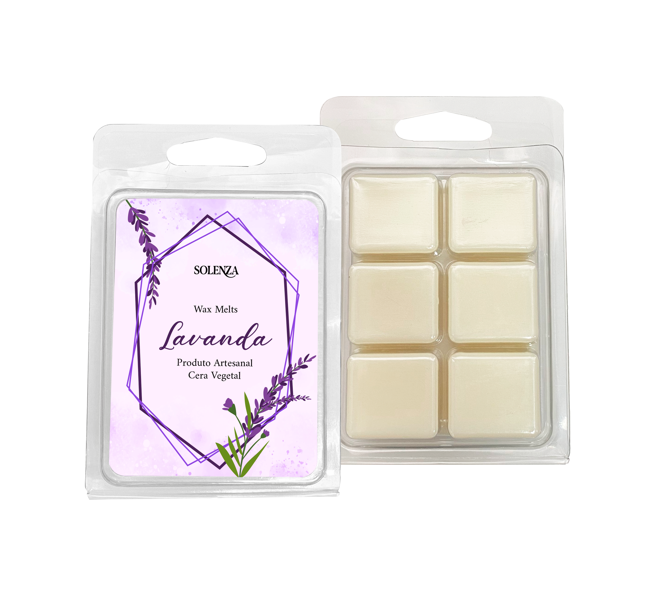 Pastilha de Cera - Wax Melt - Lavanda - Solenza