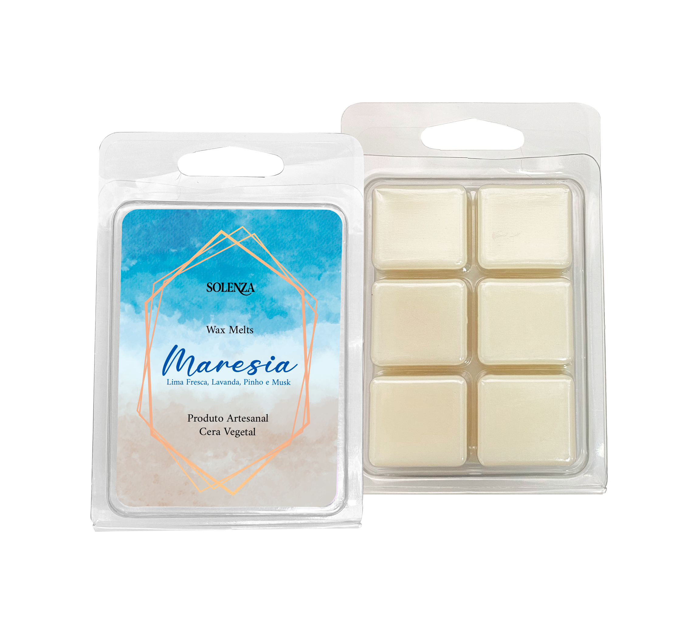Pastilha de Cera - Wax Melt - Maresia - Solenza