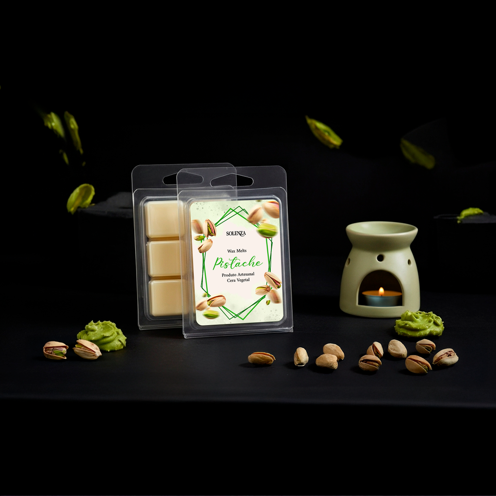 Pastilha de Cera - Wax Melt - Pistache - Solenza