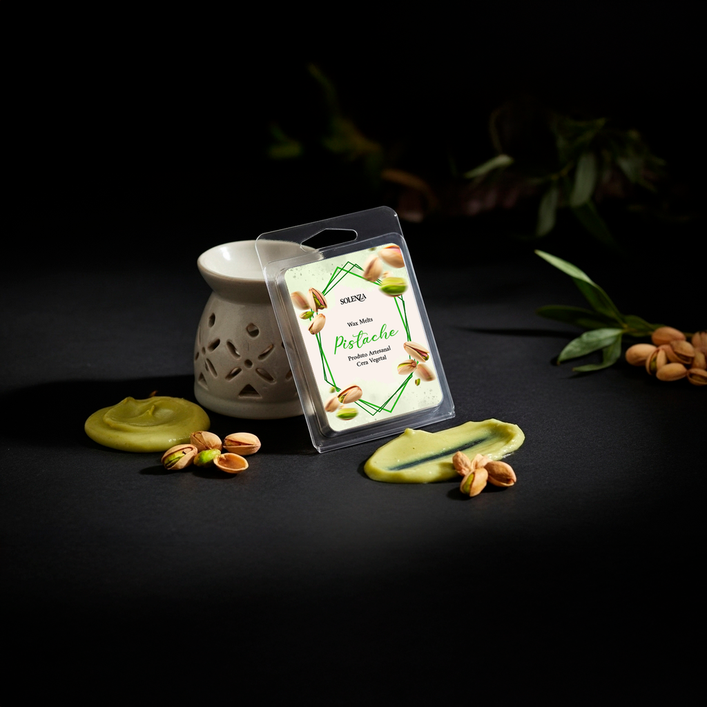 Pastilha de Cera - Wax Melt - Pistache - Solenza