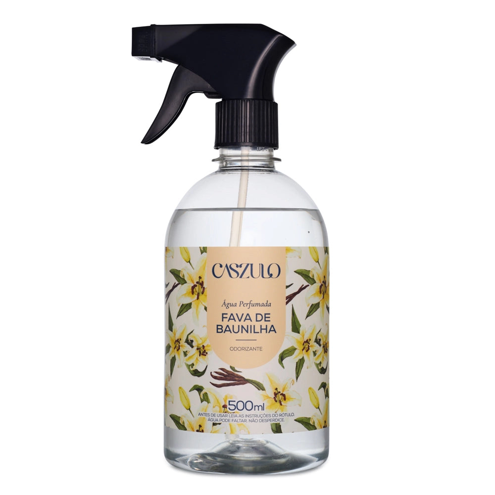 Água Perfumada Baunilha Oriental Caszulo 500ml – Via Aroma