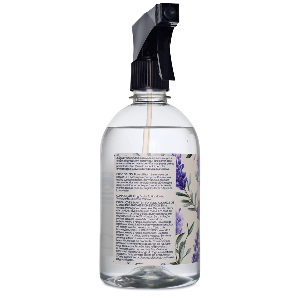 Água Perfumada Lavanda Caszulo 500ml – Via Aroma