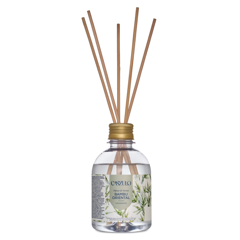 Difusor de Varetas Bambu Oriental Caszulo 250ml – Via Aroma