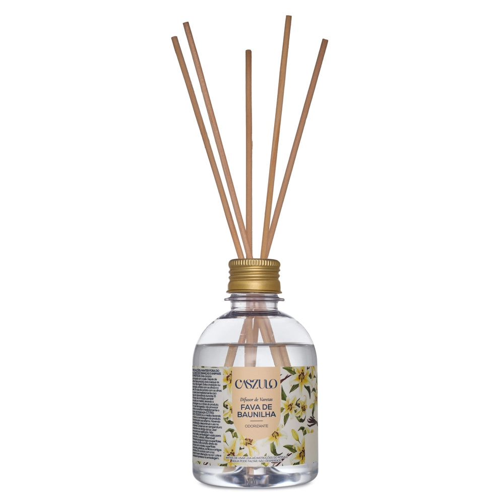 Difusor de Varetas Fava de Baunilha Caszulo 250ml – Via Aroma