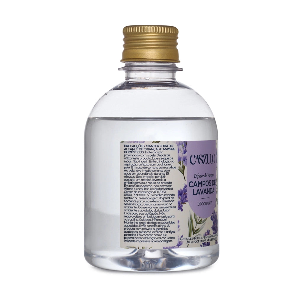 Difusor de Varetas Campos de Lavanda Caszulo 250ml – Via Aroma