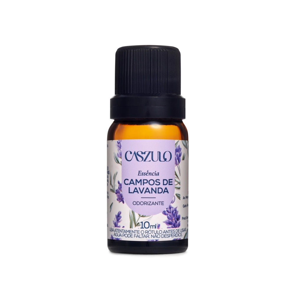 Essência campos de lavanda Caszulo 10ml Via Aroma para difusor elétrico