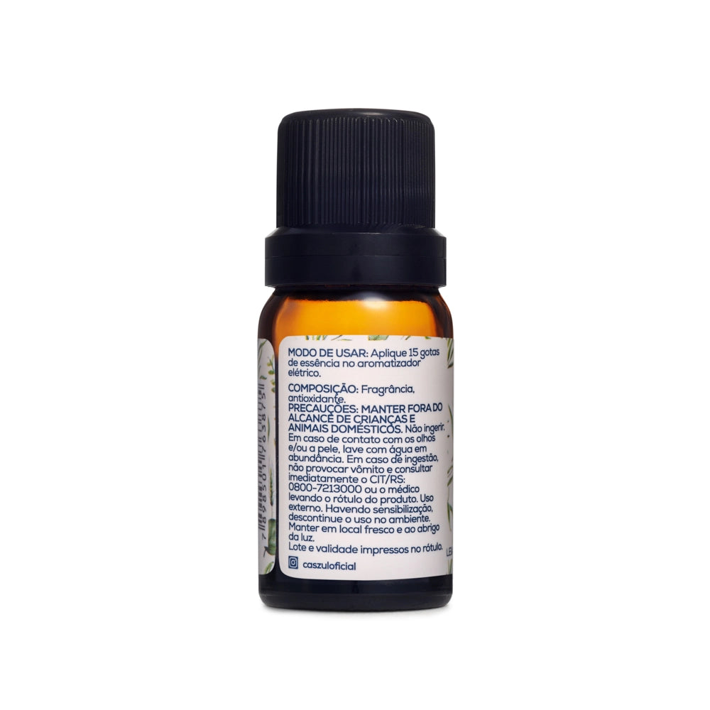 Essência capim limão Caszulo 10ml Via Aroma fragrância cítrica para casa