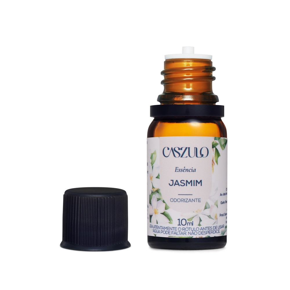 Essência jasmim Caszulo 10ml Via Aroma para difusor elétrico