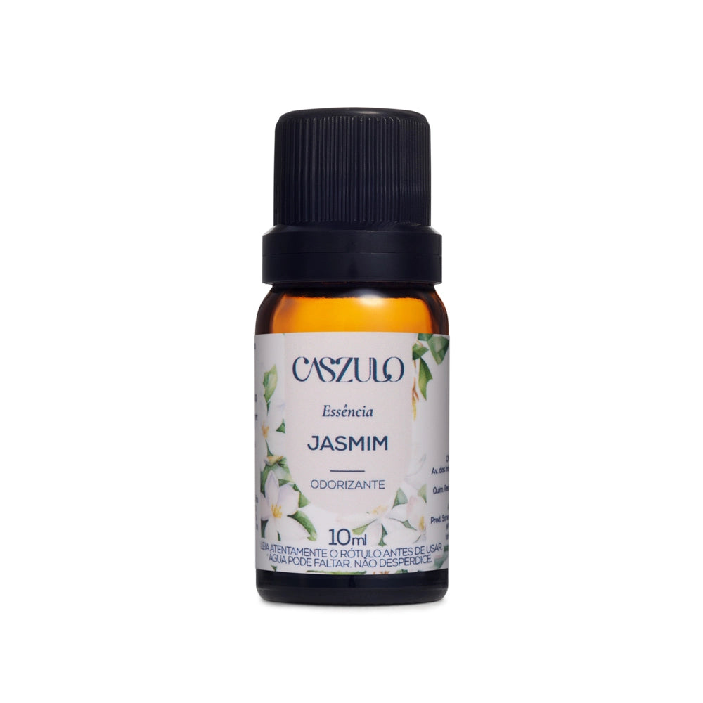 Essência jasmim Caszulo 10ml Via Aroma fragrância floral para casa