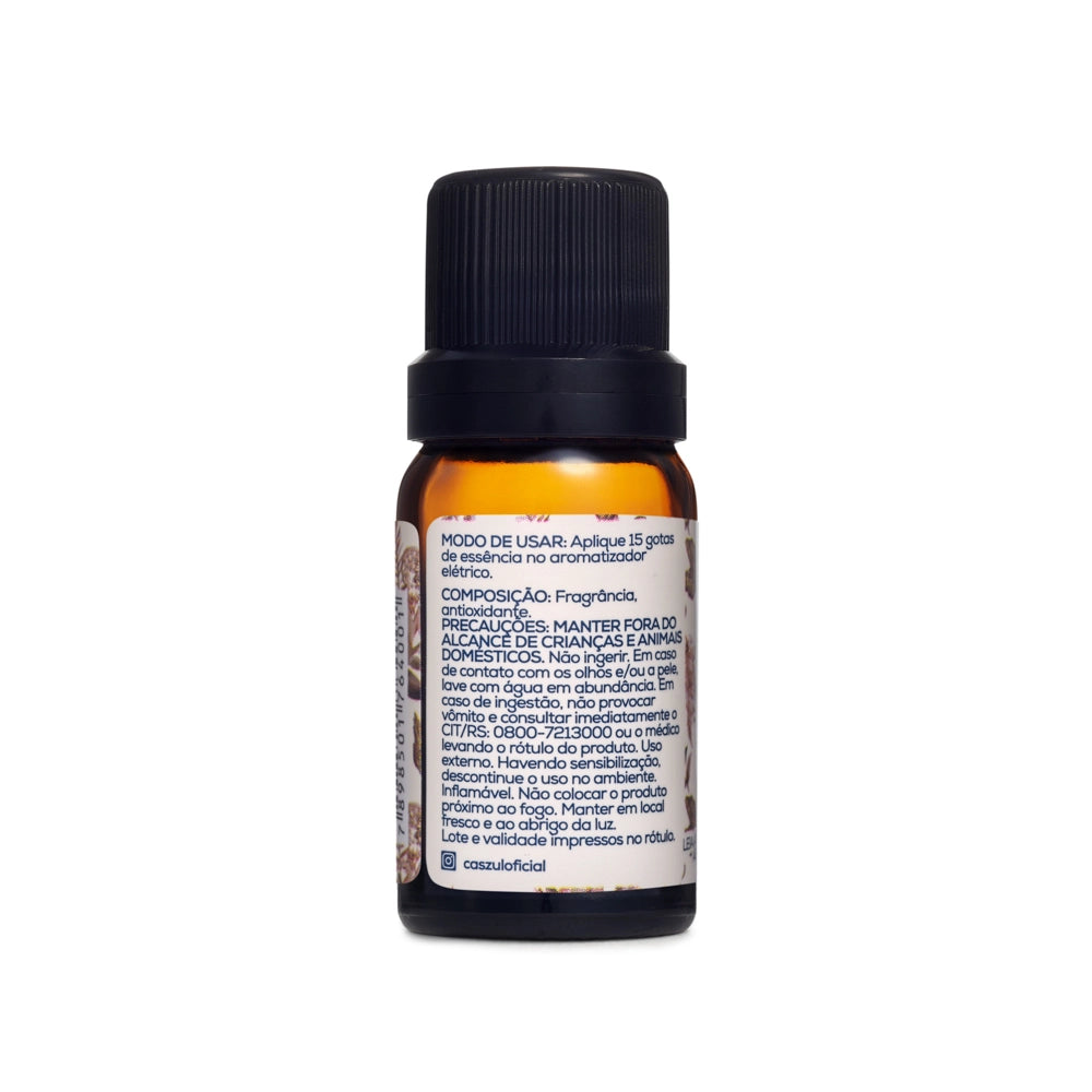 Essência madeira do oriente Caszulo 10ml Via Aroma fragrância amadeirada para casa