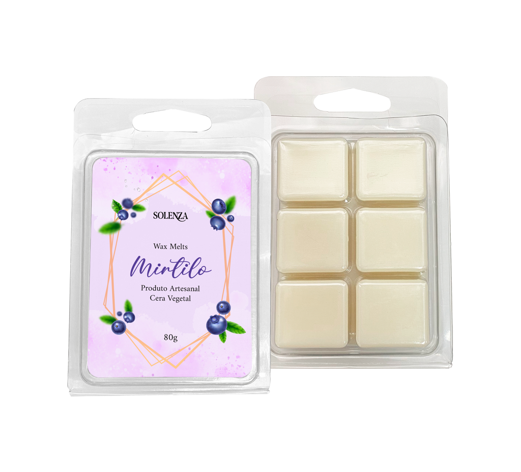 Pastilha de Cera - Wax Melt - Mirtilo - Solenza