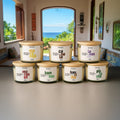 KIT 2 Velas Artesanais – 100% Vegetal, Pavio de Algodão | Escolha as Essências